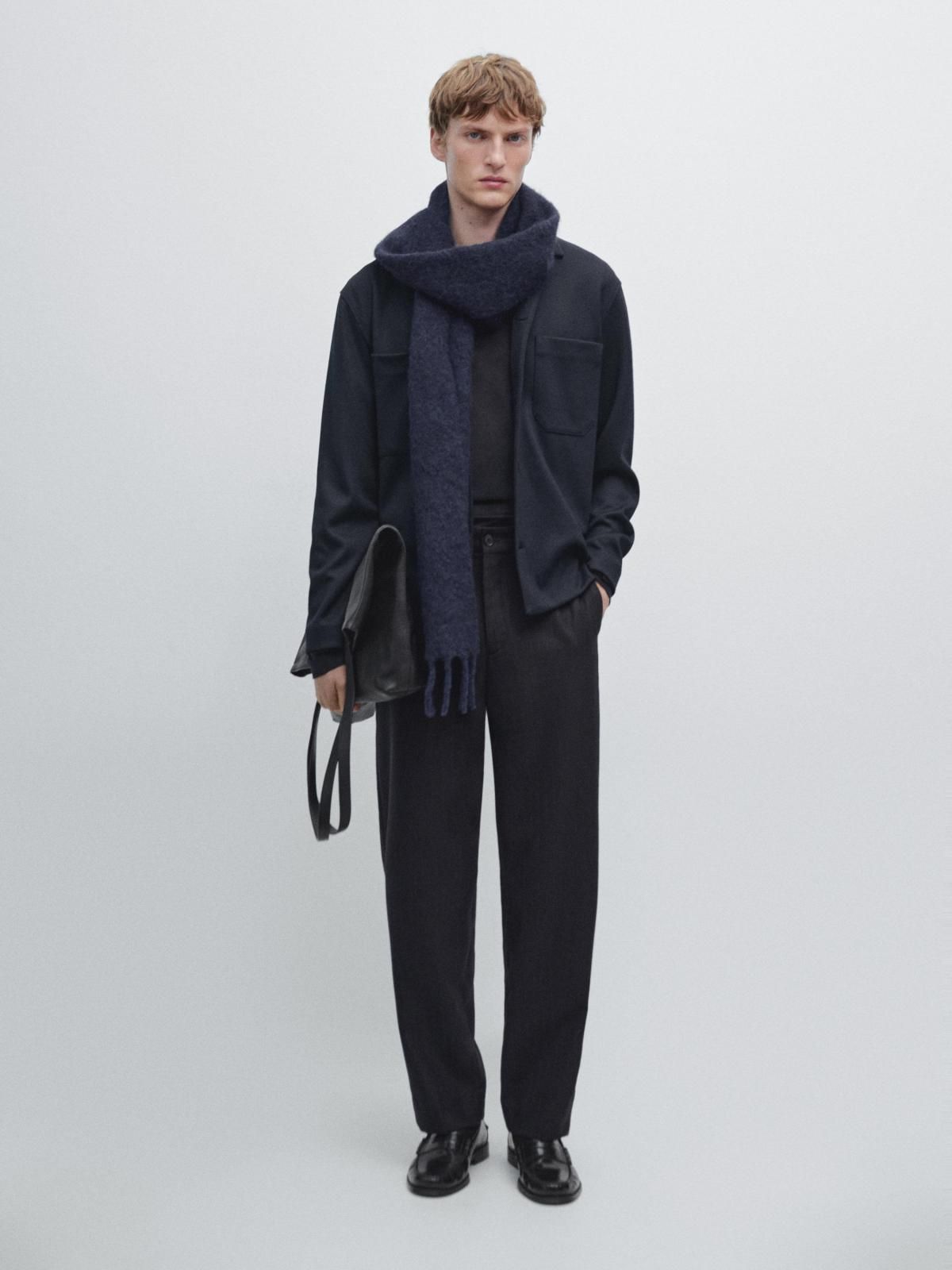 마시모두띠 테크니컬 버튼 포켓 오버셔츠 0575/156 NAVY BLUE - 상세 이미지 2