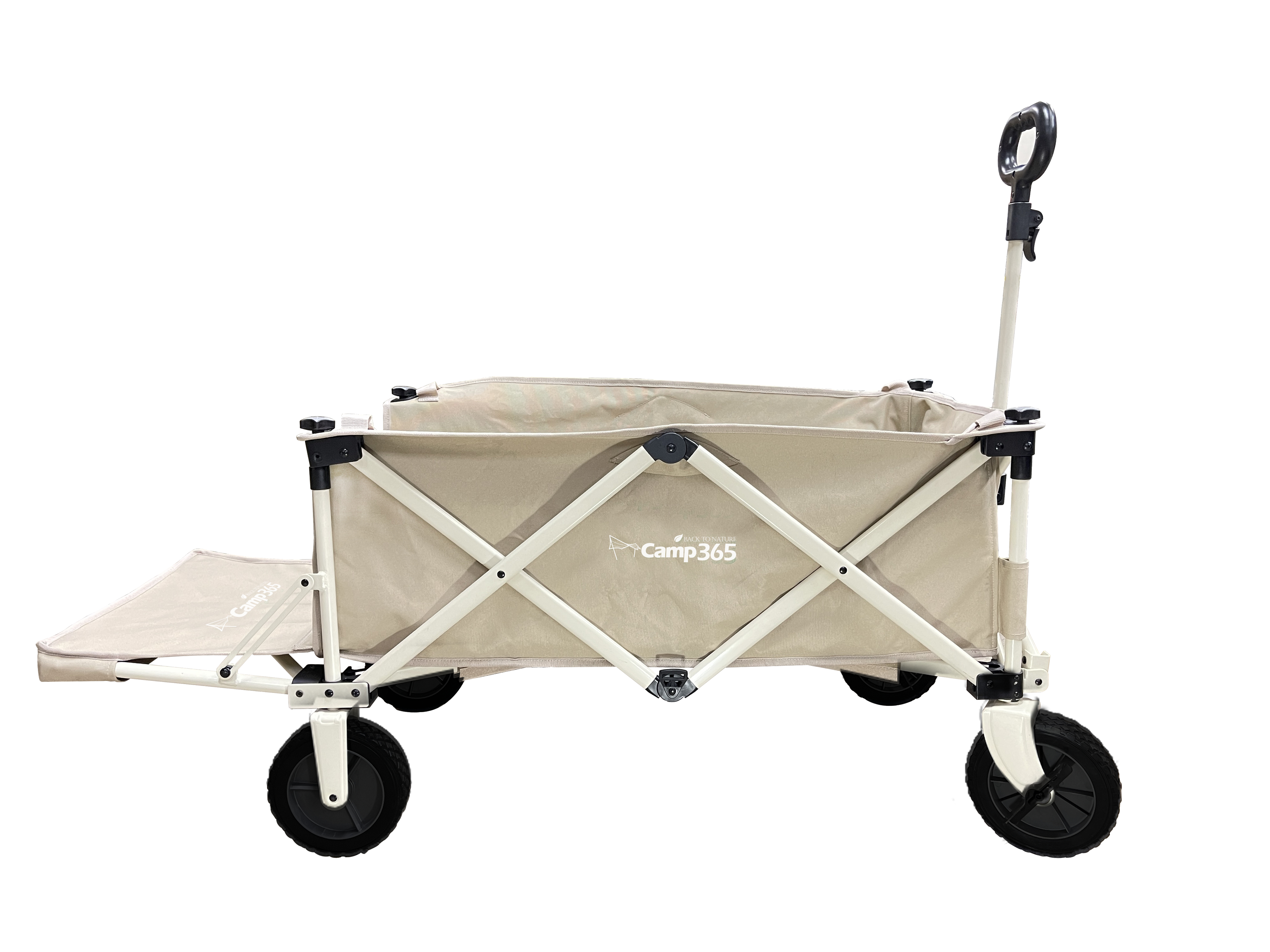 캠프365 캠핑 웨건 캠핑웨건 카트 수레 왜건 대차 접이식 핸드카 손수레 브레이크 뒷문개방