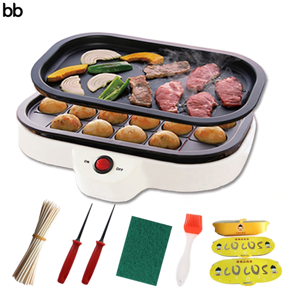 가정 끼 기계 구 다코 팬 들기 버너 후라이팬 문어 만들기 카페 다코야끼만드는법 맛집 레드 디럭스 - 상세 이미지 4