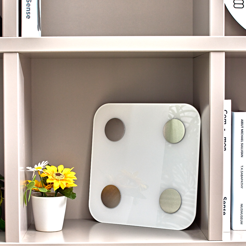 지노바 JN-BS001 디지털 LED 스마트 가정용 체중계 정확한 몸무게 체지방 측정기