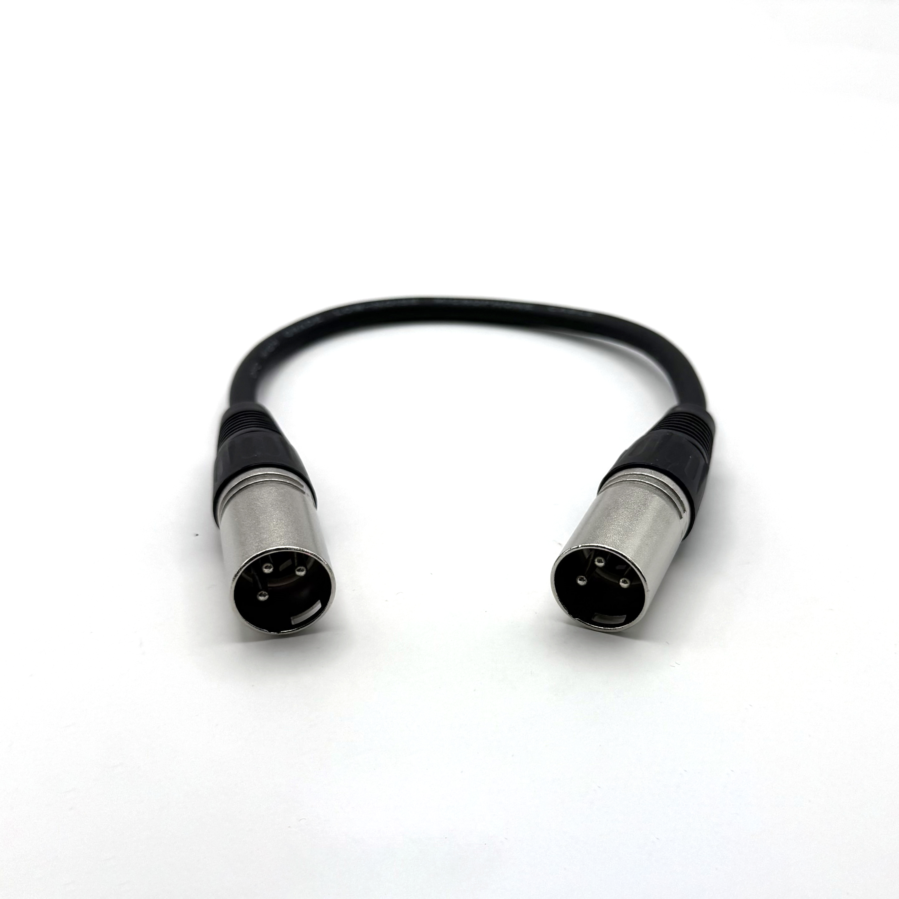 XLR 수 수 30cm 케이블 캐논잭 젠더 단자 짧은 마이크 스피커 오인페 연결 - 상세 이미지 2