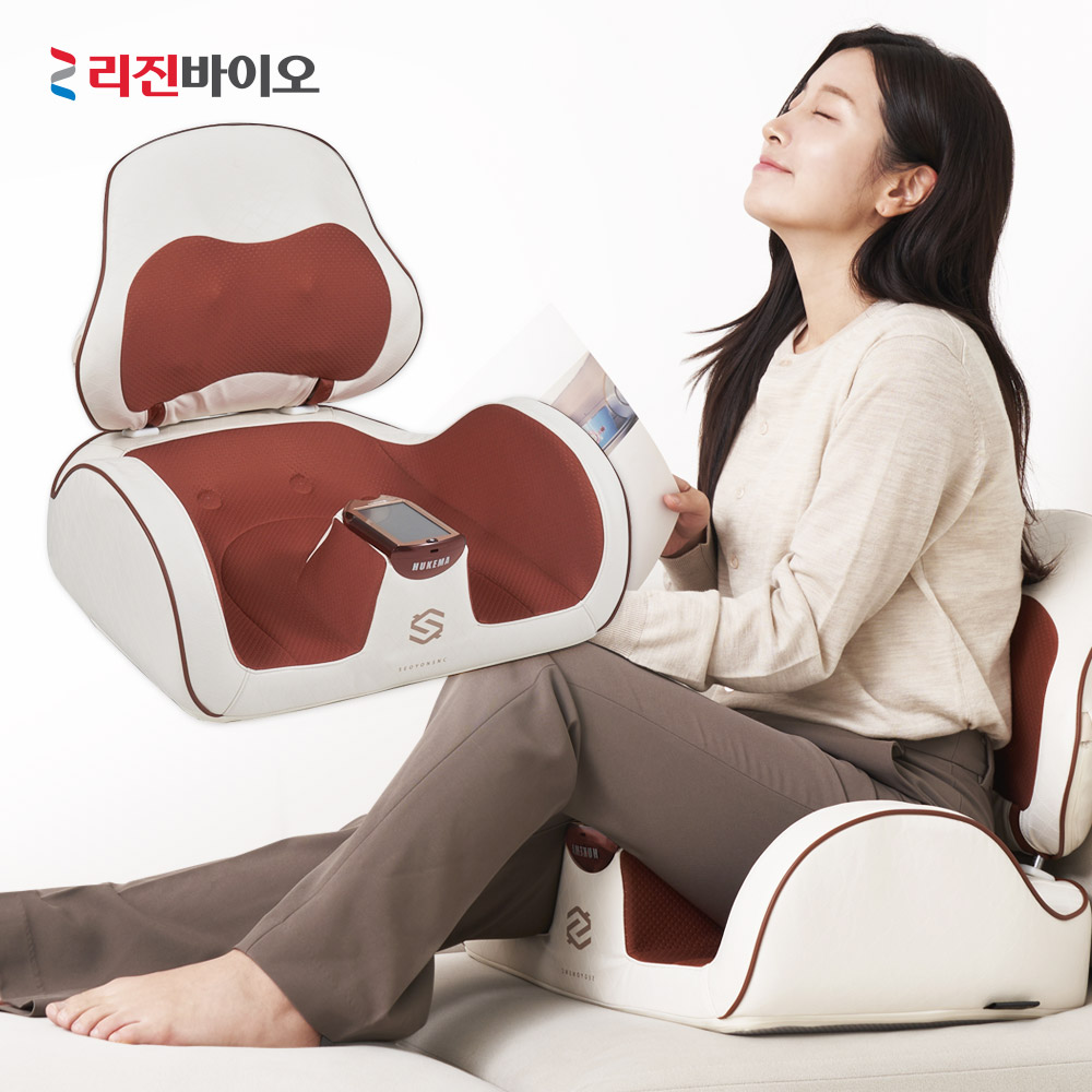 웨이브케어 휴케마 TVR 자동 케겔 코어안마의자 골반저근 운동 허리 둔부 골반 마사지 - 상세 이미지 2
