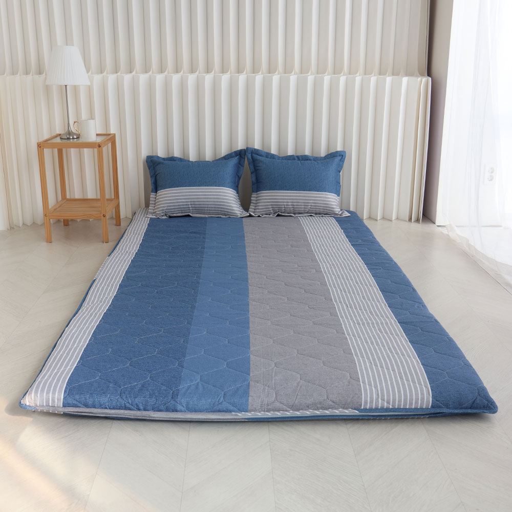 아르떼베딩 네온 요매트(요커버+솜매트) 100%국산 누빔 바닥에까는 이불