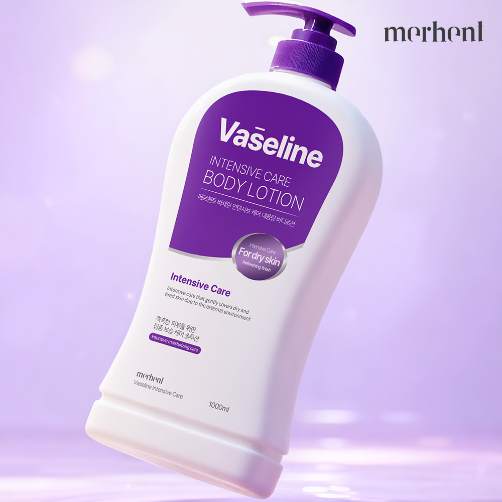 1+1 메르헨트 인텐시브 대용량 바세린 바디로션 1000ml 향좋은 보습 크림 남자 여자