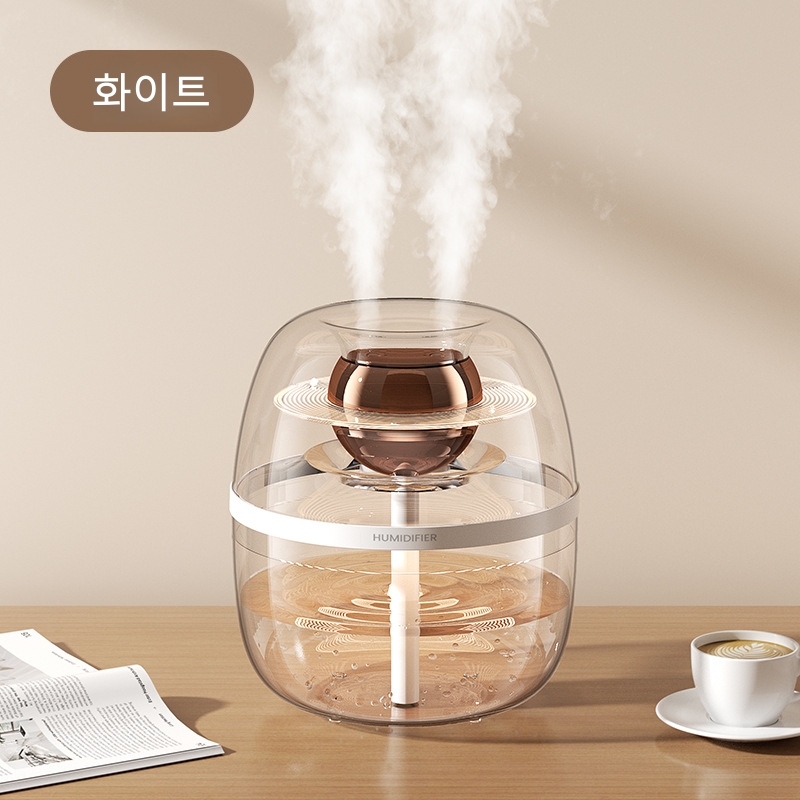 홈카페 인테리어3L 대용량 초음파 무드등 가습기 360도 광역분사 - 상세 이미지 2