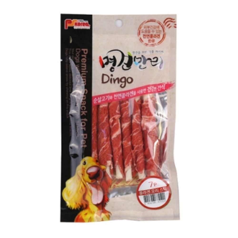 명견만리 강아지 콜라겐 껌말이 오리 7개입 개껌 간식 - 상품 이미지