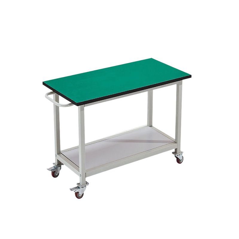 정전기 방지 이동식 작업대 공장 선반 조립 검사대 60x60x75 - 상세 이미지 4