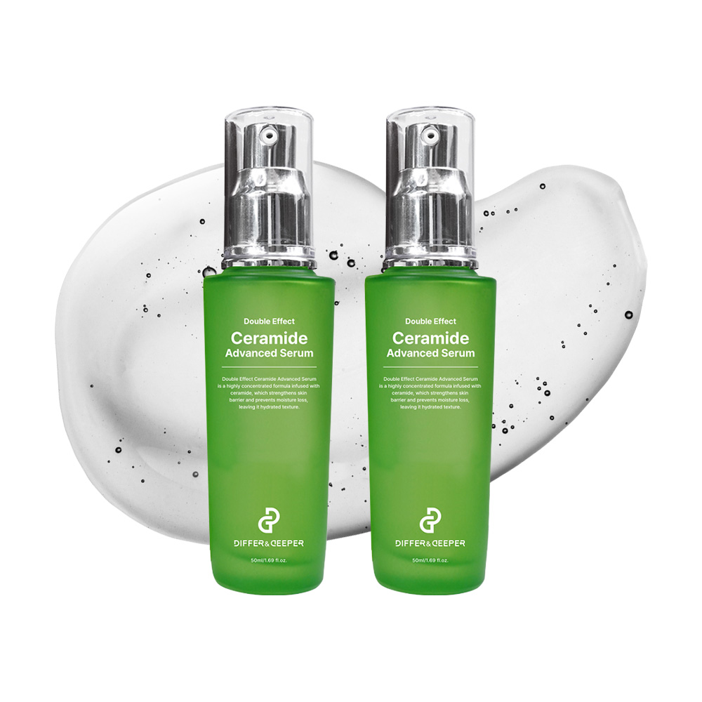 디퍼앤디퍼 더블이펙트 세라마이드 장벽 보습 고농축 세럼 50ml, 2개 - 상품 이미지