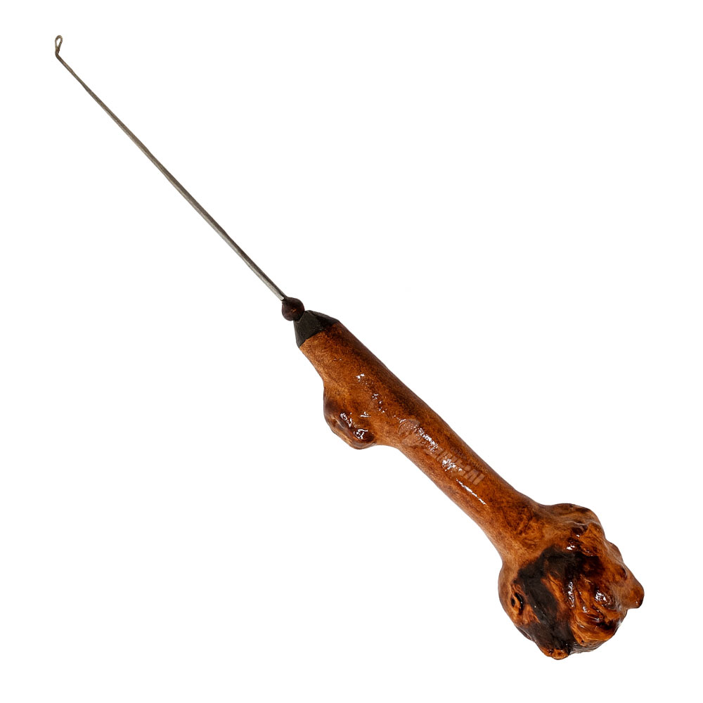 옹이목 수제 바늘빼기 20cm 붕어 중층 낚시 바늘 제거기 훅 디스고저 - 상품 이미지