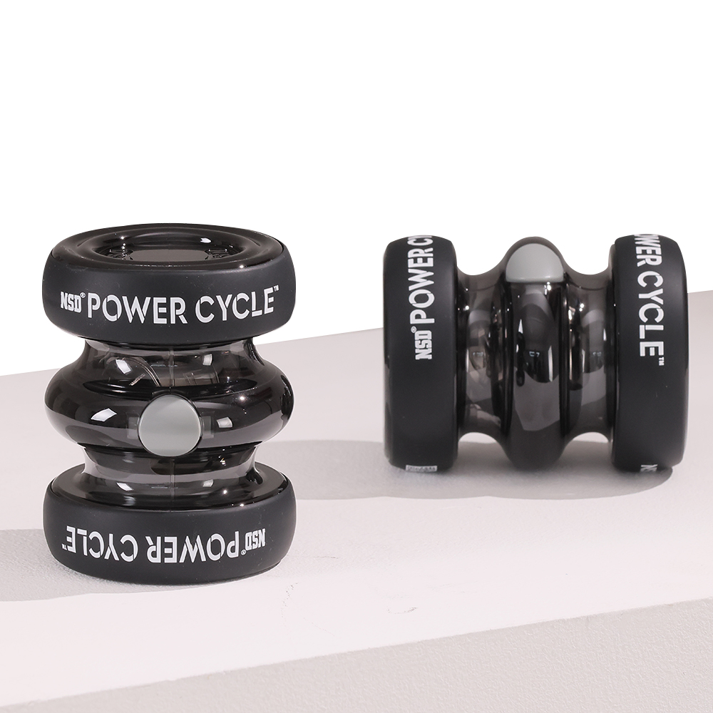 NSD스피너 파워사이클 국제특허 양손형 전자동 자이로볼 전완근 완력 팔뚝 강화 운동 홈트