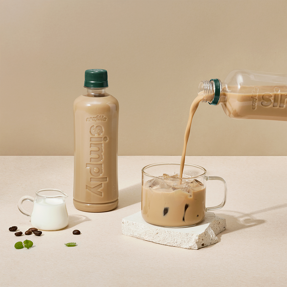 빙그레 아카페라 심플리 로어슈거 디카페인 라떼, 400ml, 20개 이미지 3