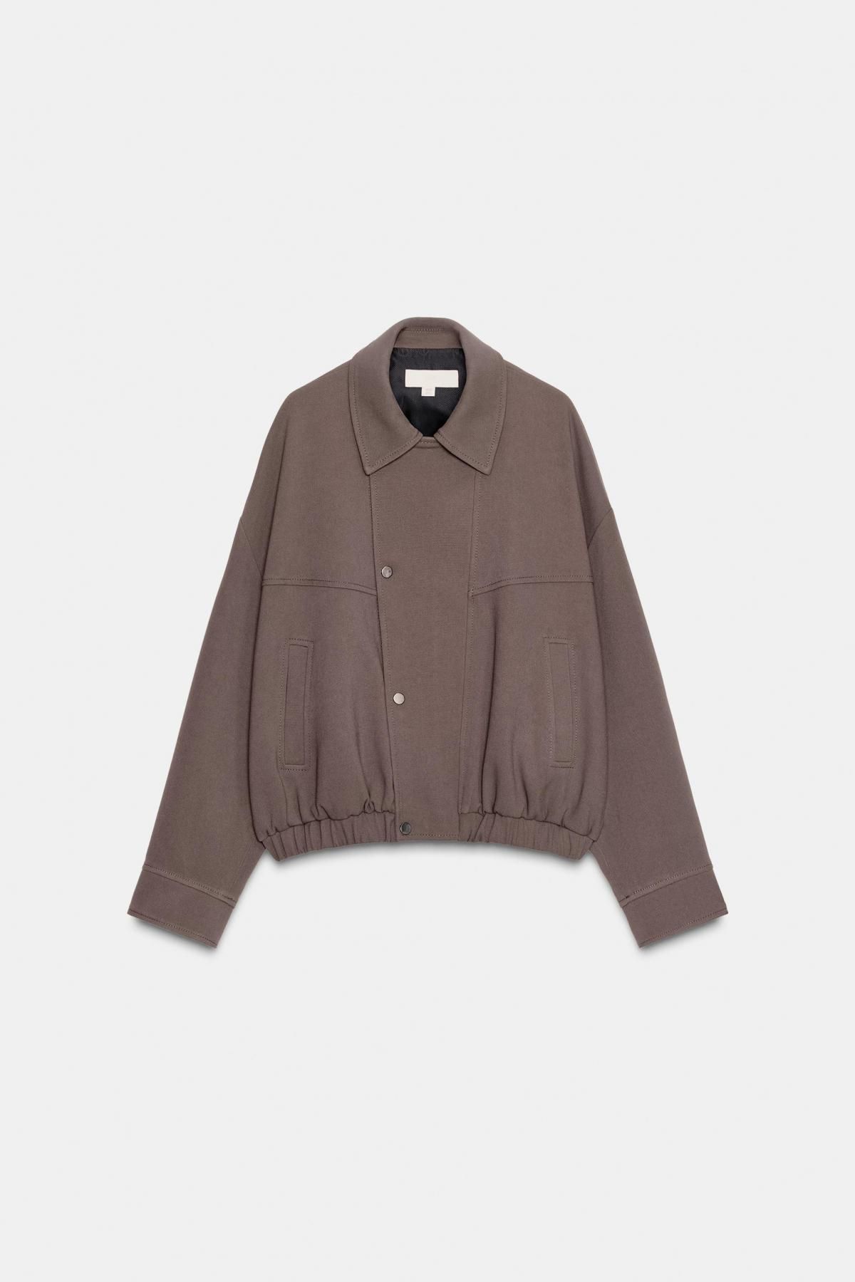 자라 테크니컬 크로스오버 봄버 재킷 9810/676 CAMEL - 상품 이미지
