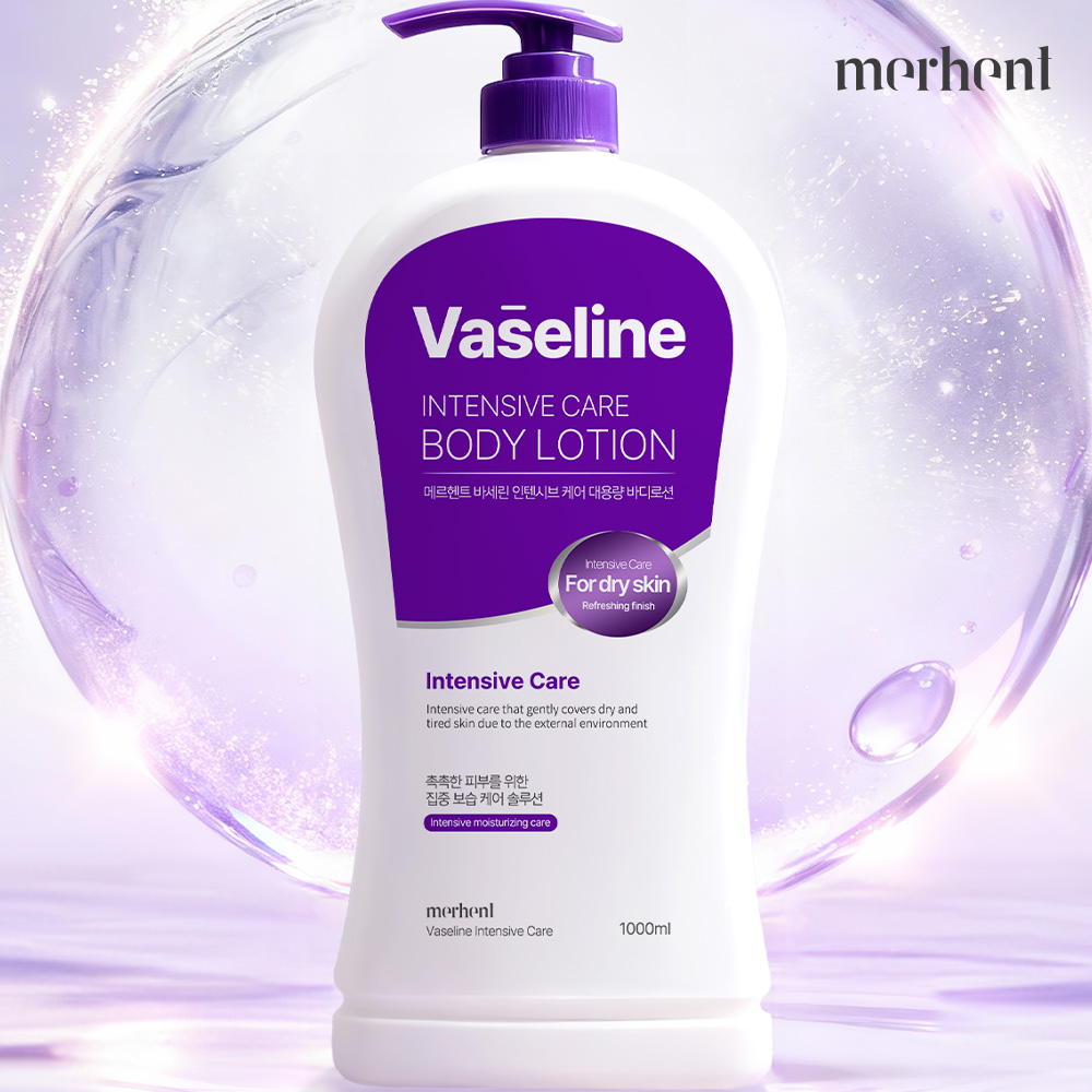1+1 메르헨트 인텐시브 대용량 바세린 바디로션 1000ml 향좋은 보습 크림 남자 여자