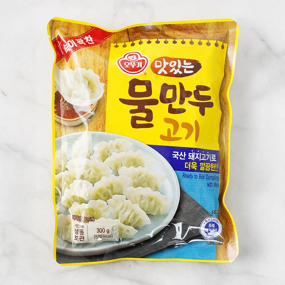 메가마트 오뚜기 맛있는 물만두 고기(원팩) 300G - 상품 이미지
