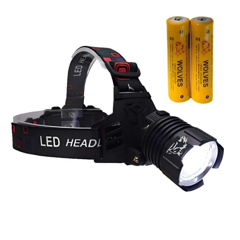 캠핑 해루질 LED 헤드랜턴 18650배터리포함 MO5646 - 메인 이미지