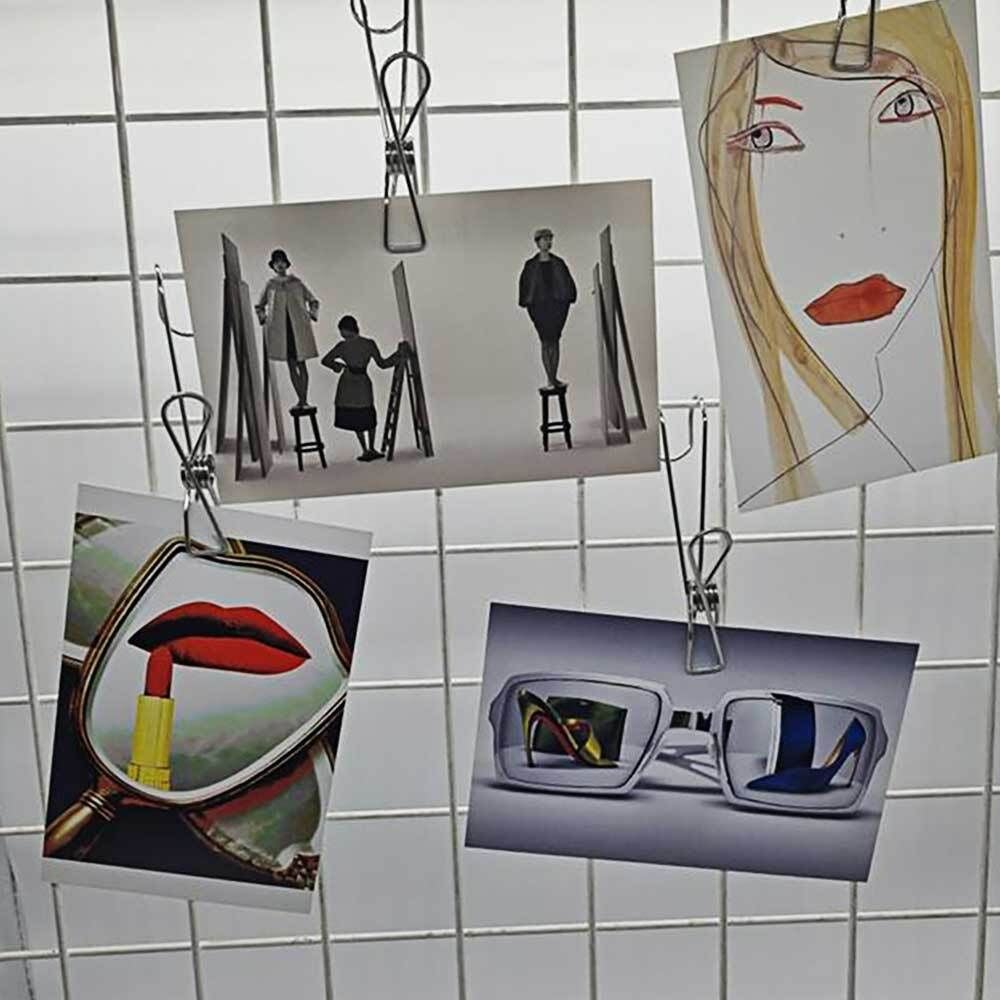 다용도 스틸 집게 9.5cm 후크집게 후크클립 - 상품 이미지