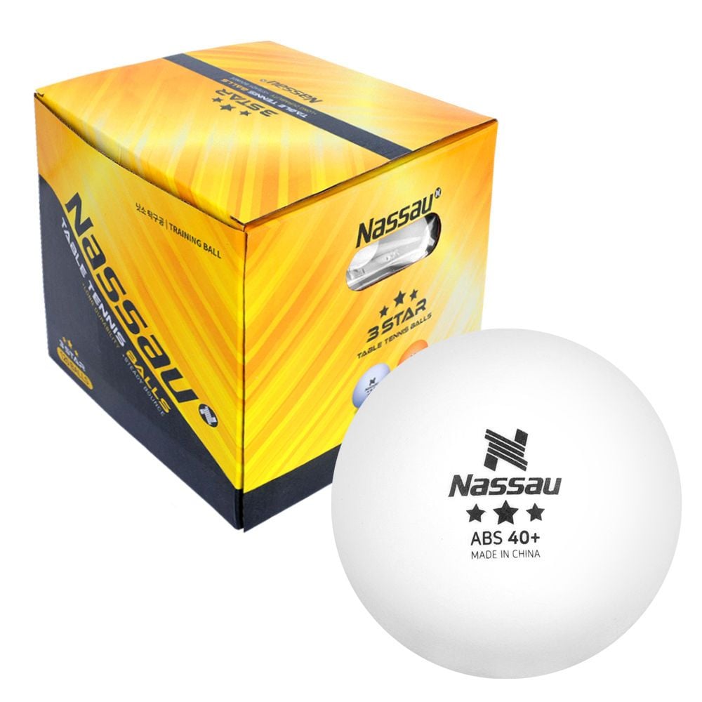 3성 탁구공 120입 ABS 화이트 NXTT-120 - 상품 이미지