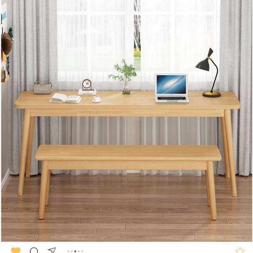 슬림 틈새 간이 탁자 폭좁은 베란다 테이블 좁고 100x30x43 긴 대변 곧은 다리 - 상품 이미지
