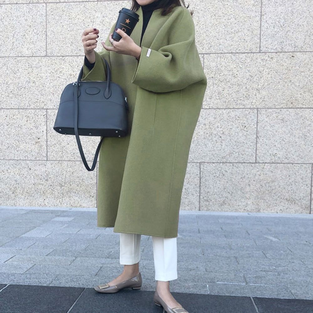 오피스룩 우아한 오버핏 민소매 민소매티 민소매나시 나시 티셔츠 이너 레이어드 여성 골지 - 상세 이미지 2