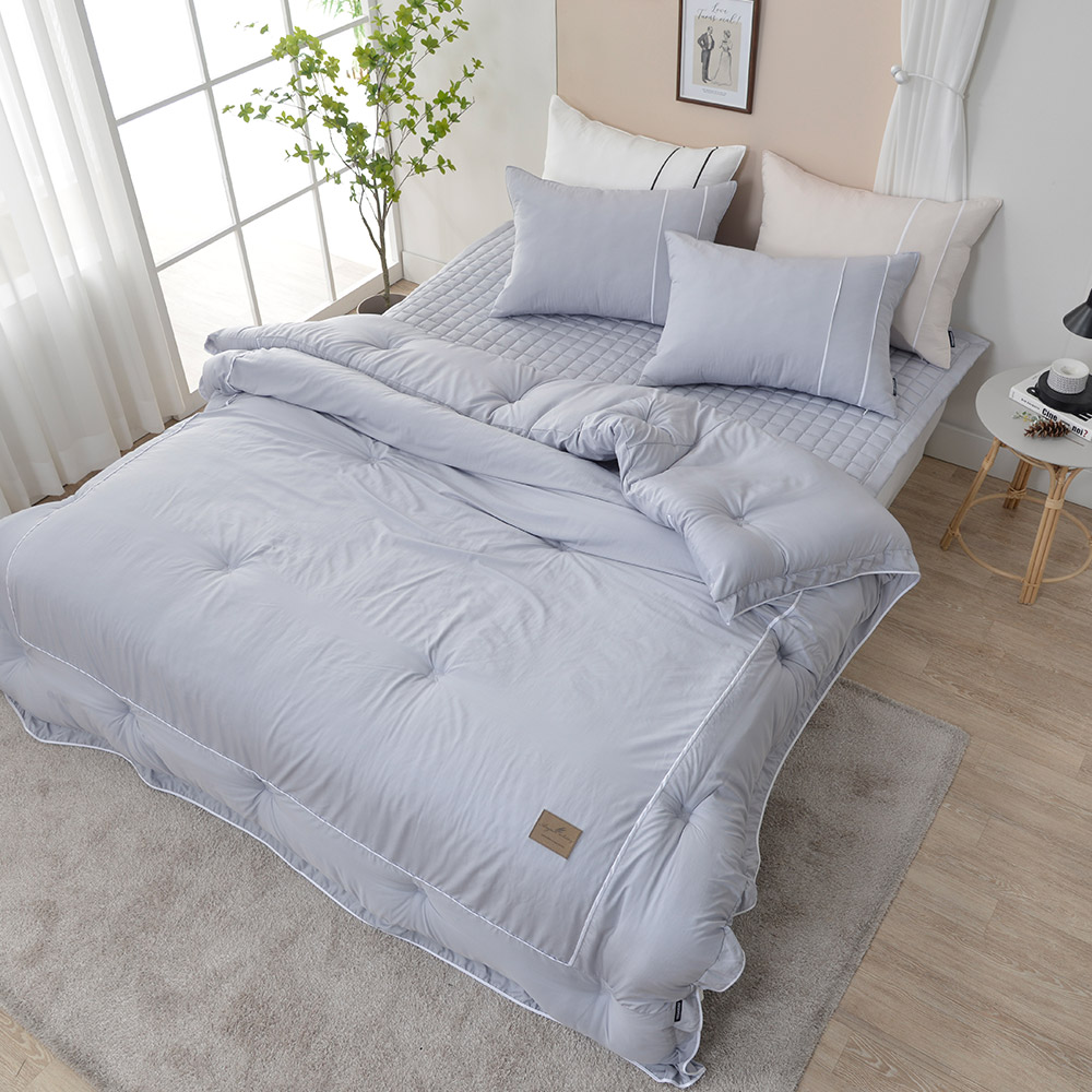 푹자요 겨울 모달 차렵 이불 옥수수솜 진드기방지 먼지없는 국산 꼬레미아