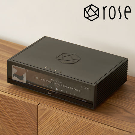 씨아이텍 [국내정발] 하이파이로즈 RS151 미니 네트워크플레이어 앰프 블랙