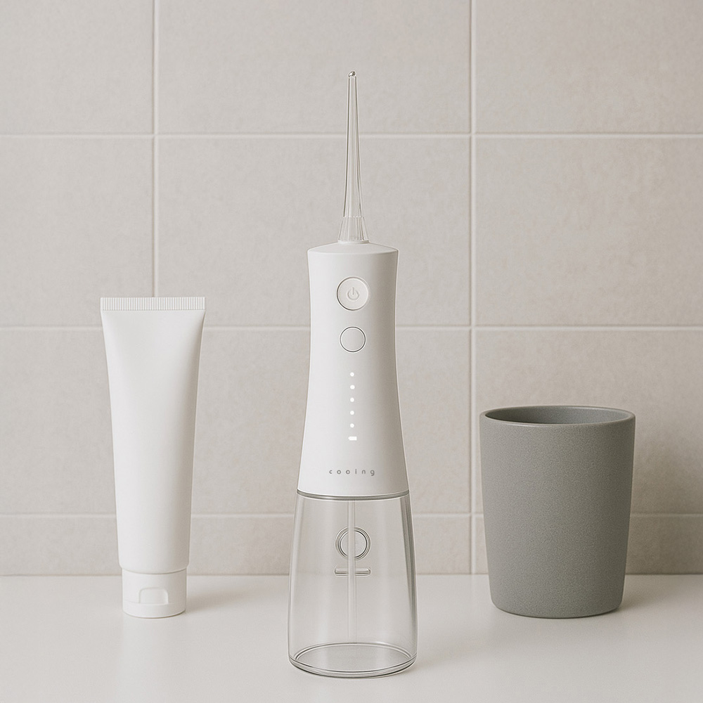 쿠잉 스마일픽 WF-1608W 구강세정기 물치실 전동치실 휴대용 무선 제품 이미지