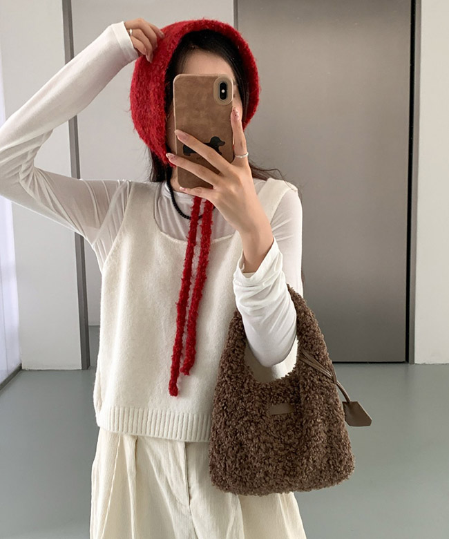 푸들 미니 토트백