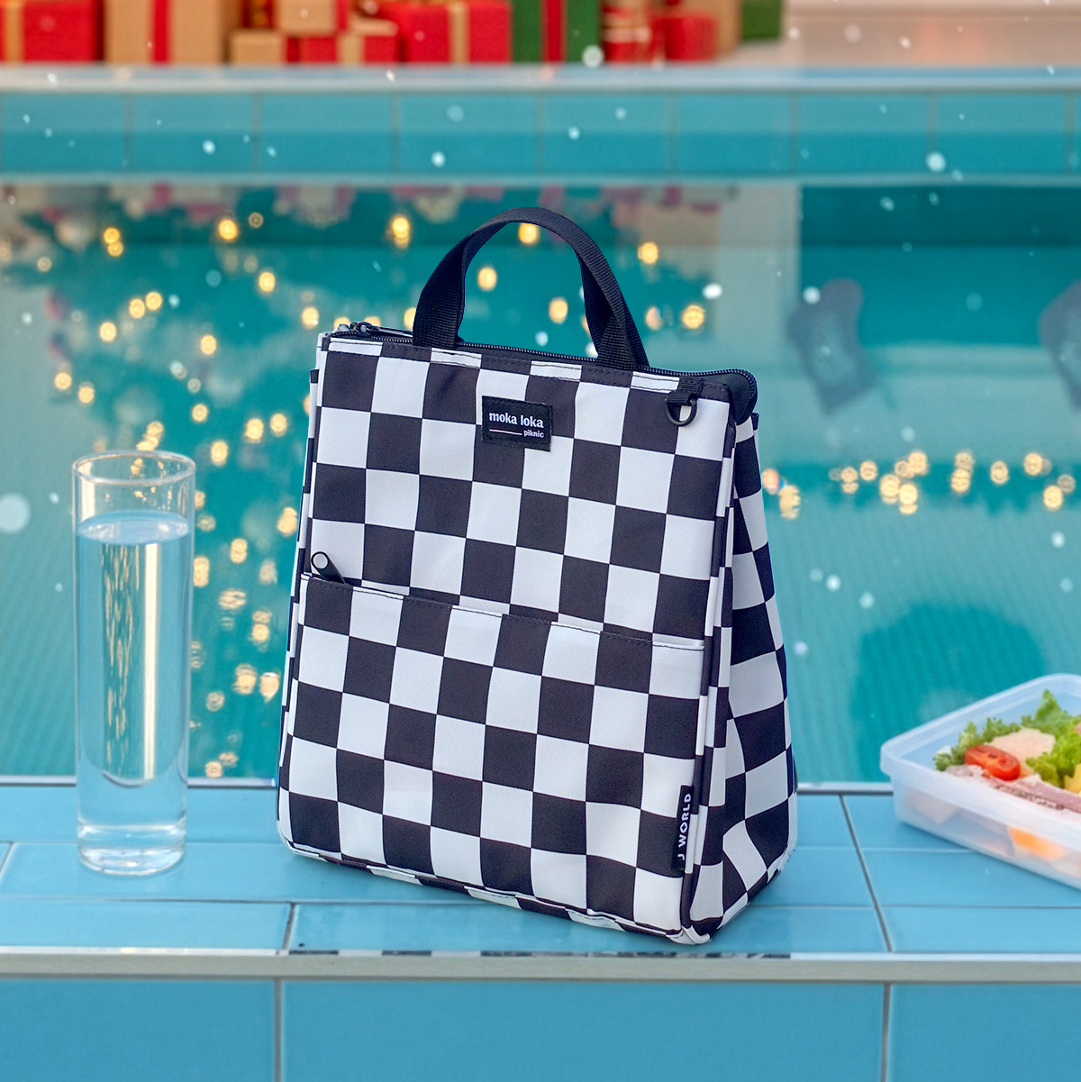 제이월드 케리 도시락가방 직장인 보온 보냉백 다이어트 런치백 LB-08