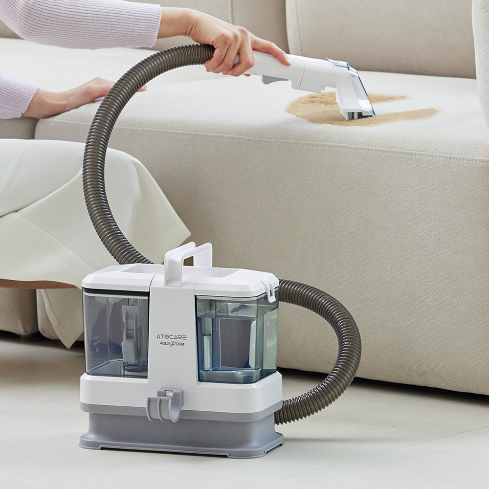 [N배송] 아토케어 아쿠아스톰 습식청소기 패브릭 쇼파 매트리스 카페트 침구 물흡입 살균