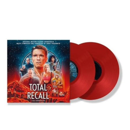 UnKnown [해외](수입 LP) Total Recall Original Motion Picture Movie Vinyl Record Soundtrack 2 LP Red OST