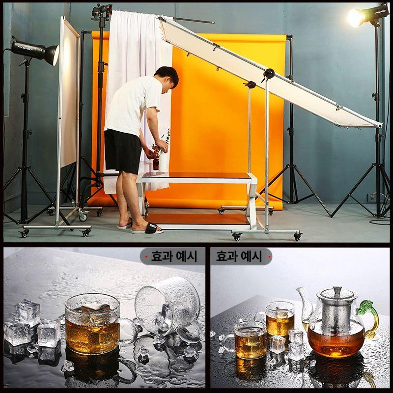 철제 누끼보드 의류 촬영 배경판 스튜디오 사진 프레임 디스플레이 - 상세 이미지 4