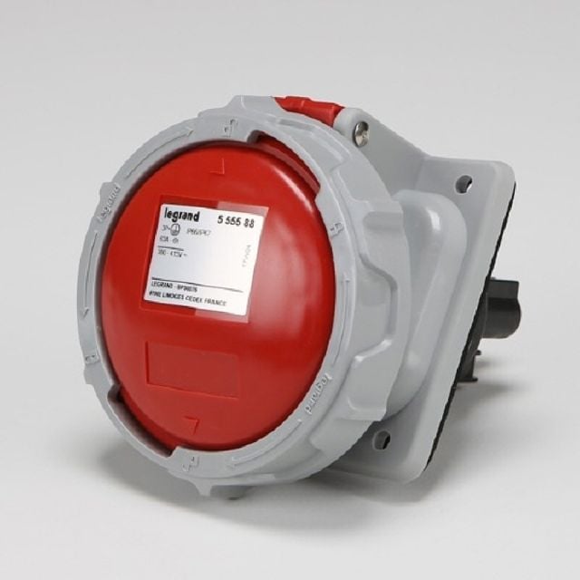 르그랑 산업용 판넬소켓 63A 415V 3P+E 555588 - 상품 이미지