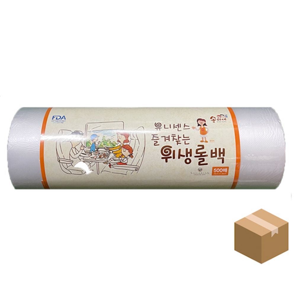유니센스 위생롤백 25x35 500매x12개 - 상품 이미지