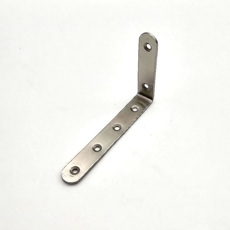 스테인리스 ㄱ자브라켓 L자 선반브라켓 10개 125x75mm - 상품 이미지