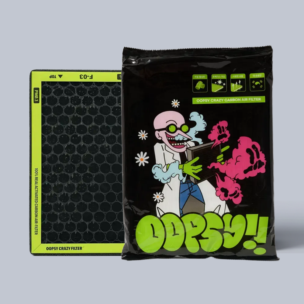 웁시 자동차 에어컨필터 0.3PM 리얼 활성탄 초미세먼지 차단 F01 제품 이미지