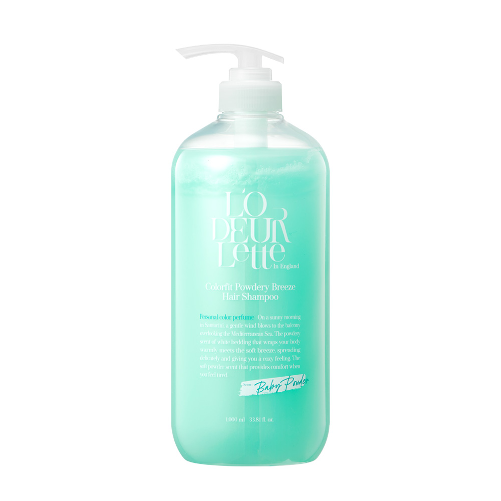 로더렛 컬러핏 퍼퓸 헤어케어 대용량 1000ml 샴푸 2개+트리트먼트 1개 이미지 8