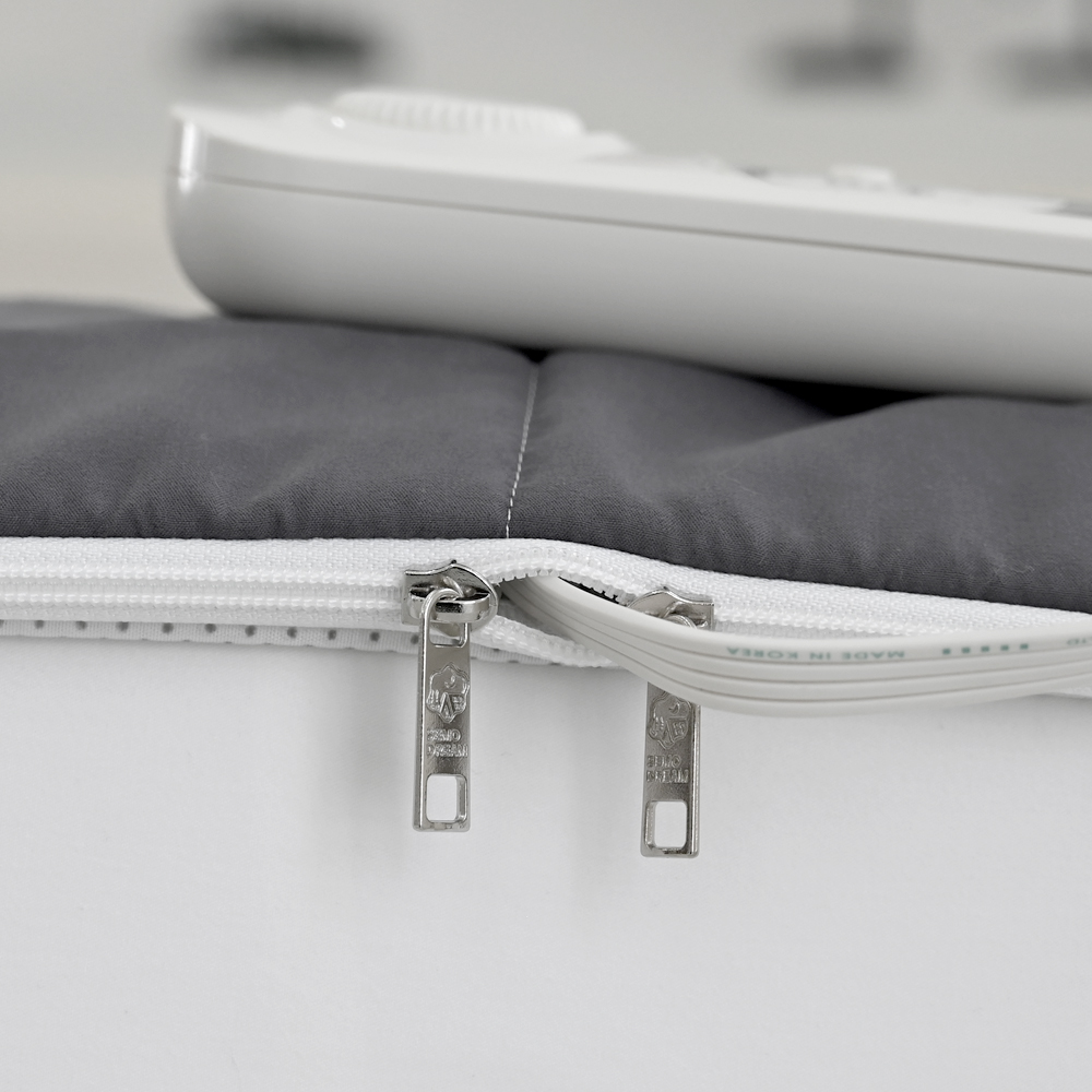 세미마이크로 극세사 침대패드 슈퍼싱글 SS 매트리스 패드 전기매트 커버형 4온스 누빔