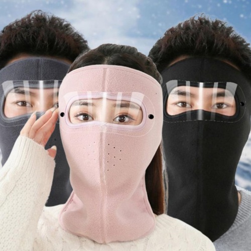 방한용고글마스크 안면 겨울용 러닝 겨울 라이딩 골프 앞면 - 상세 이미지 2