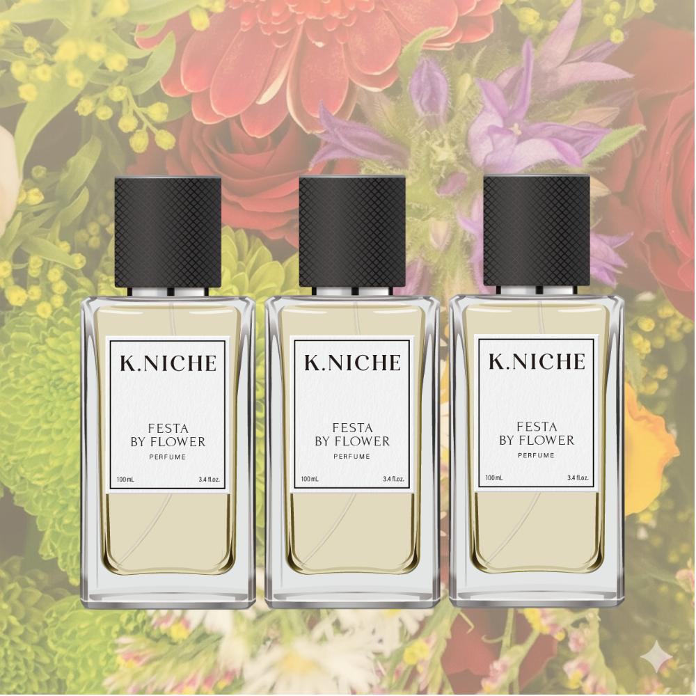 케이니치 향수 페스타 바이플라워, 100ml, 3개 - 메인 이미지