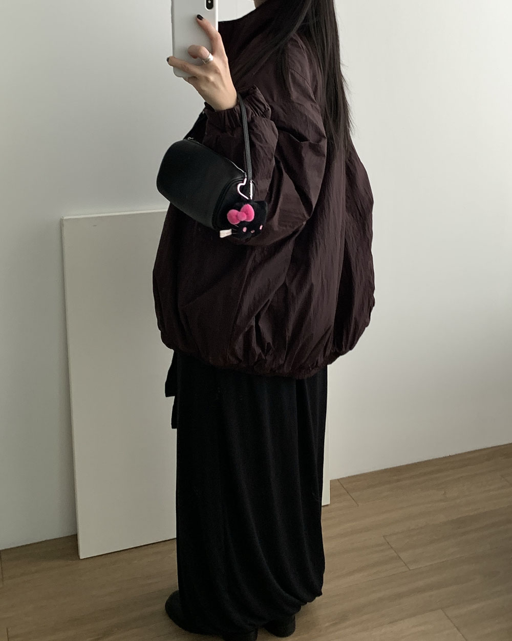 바스켓 오즈 패딩 2온스 플리스 후리스안감 신슐레이트 오버핏 패딩 (2c) - 상세 이미지 5