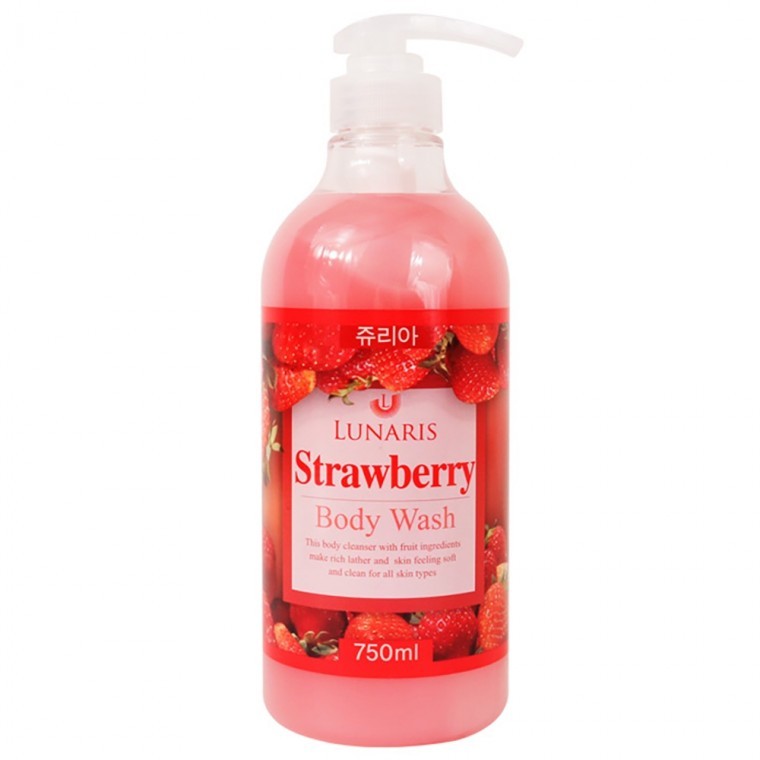 달콤상큼한 향기로 가득한 스트로베리 바디워시 750ml - 상품 이미지