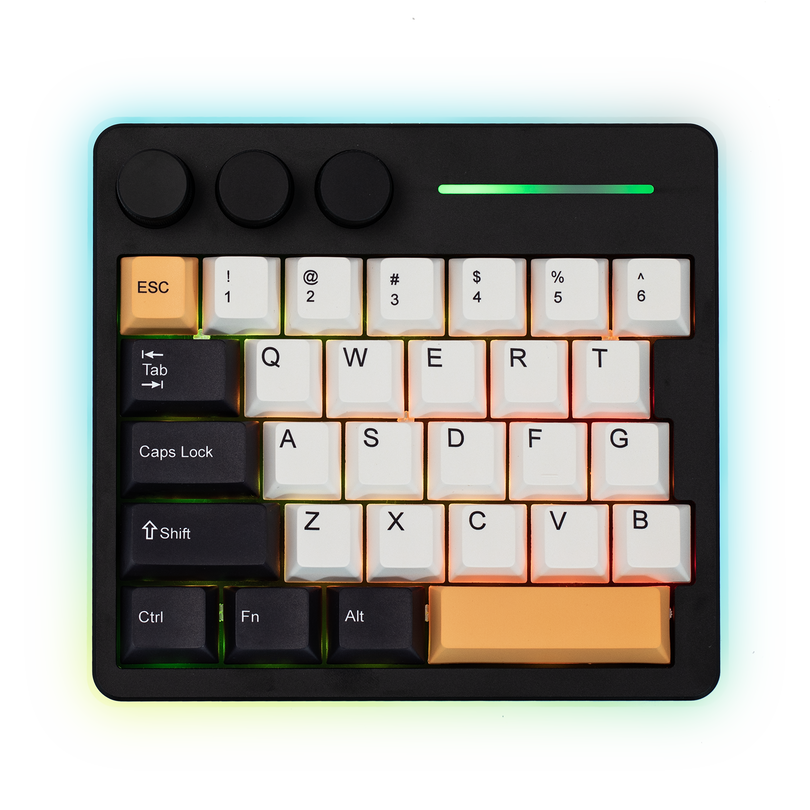 키붐 Cybrix 29 자석축 키보드, KiiBOOM Cybrix 29 블랙, 마그네틱축 - 상세 이미지 2