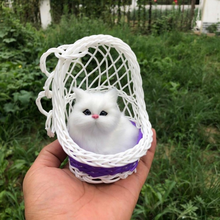 반려견인형 선반인형 앉아있는 인테리어장식 - 상품 이미지