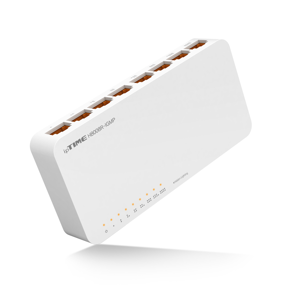 ipTIME H8008R-IGMP 8포트 기가비트 스위치허브 공유기 유선 확장용 허브 - 상세 이미지 2