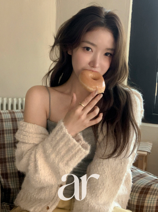 세일러 카라 루즈핏 부클 니트 가디건 cd3538 - 상세 이미지 3