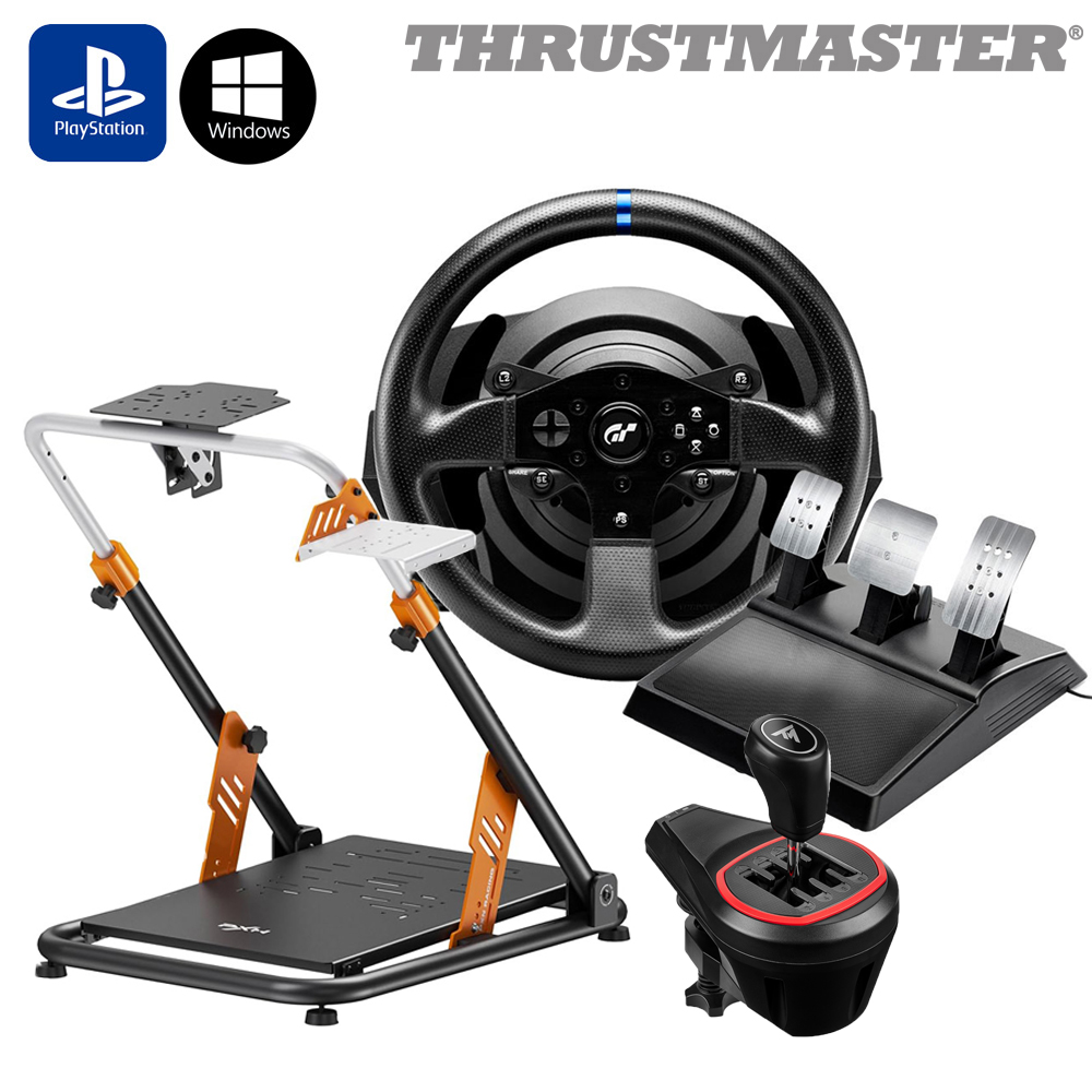 트러스트마스터 T300RS 레이싱휠 TH8S 쉬프터 PXN A11 스텐드 거치대 패키지 - 상품 이미지