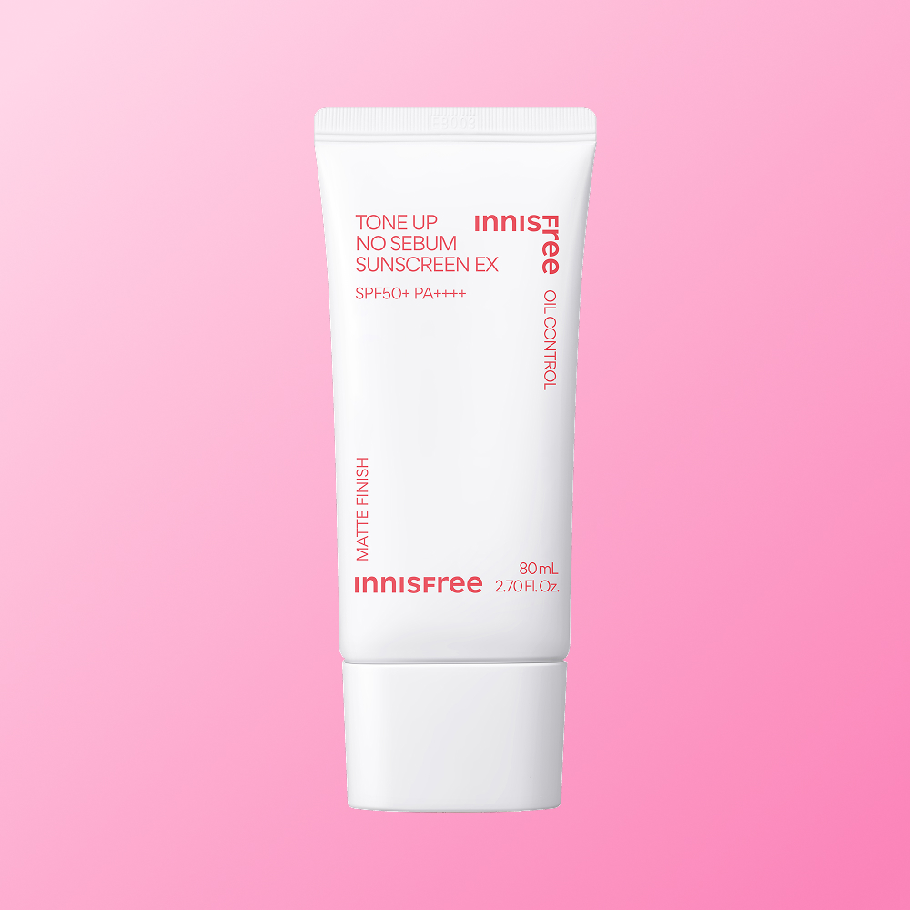 이니스프리 톤업 노세범 선스크린 EX SPF 50+ PA++++ 80ml, 1개 제품 이미지