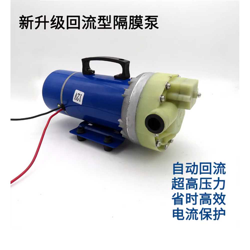 전기 분무기 펌프 약품 소독 플런저 조절 혼합 농업 12V 220W 압력 이미지 6