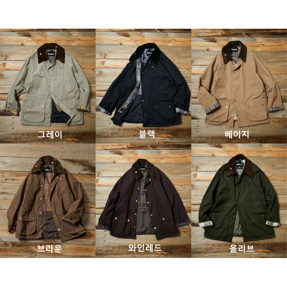 프릭스스토어X바버 비데일 OS 슬리브 남성 자켓 25AW 블랙 40 - 상세 이미지 2