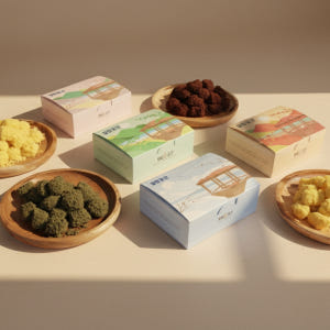 [말랑곳간] 카스테라 인절미 260g 초당 옥수수, 쑥, 초코, 당일제조... 맛있게 먹은 솔직 후기 - 상품 이미지 2